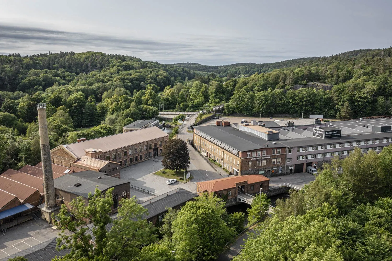 Jonsereds Fabriker område